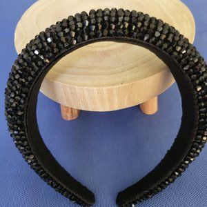 Headband with crystal beads